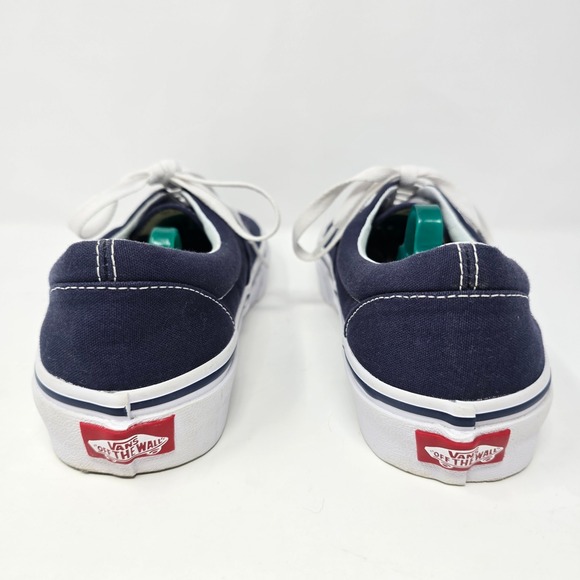 Vans Era Navy Blue Canvas Low Top Skate Sneakers Mens 6.5 721565 - Picture 4 of 16